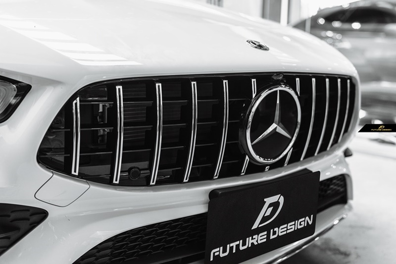 W118- 45 GT style front grille 003